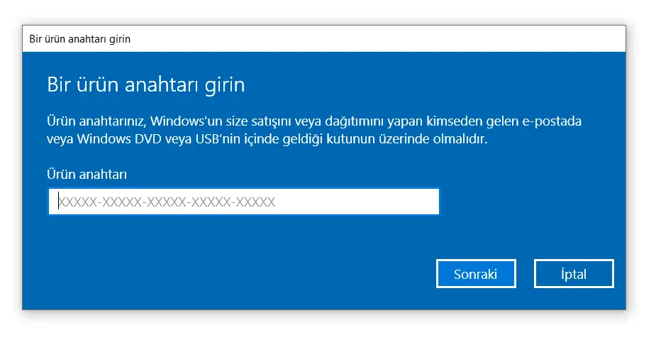 windows-10-pro-anahtar-girin